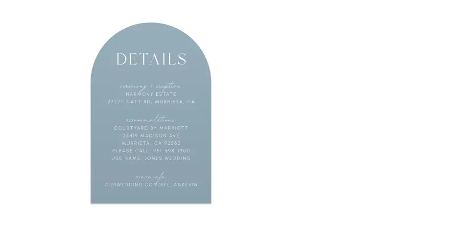Wedding Invitation Shapes
