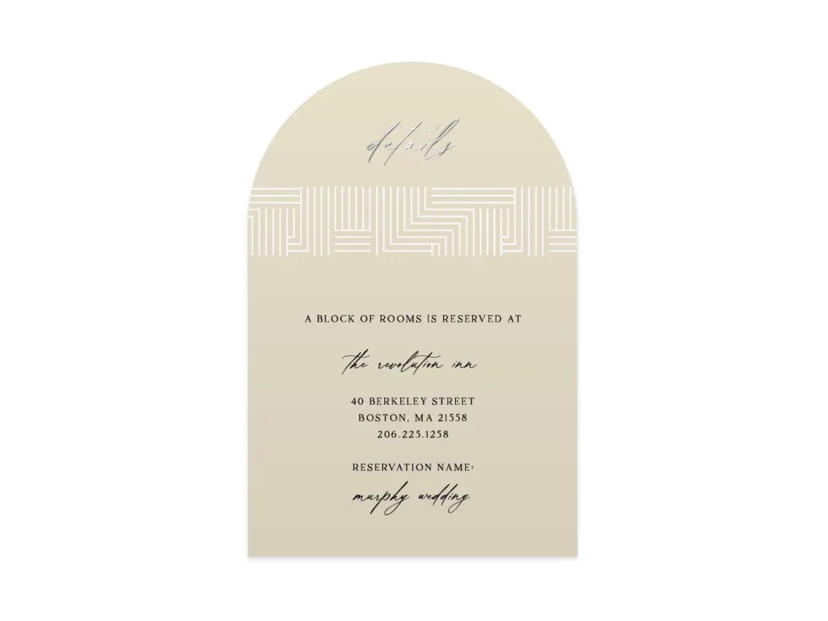 Wedding Invitation Shapes