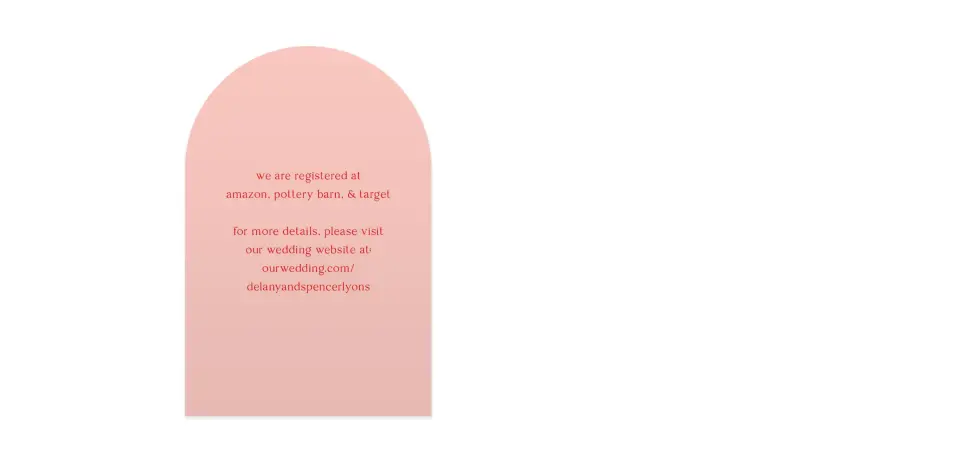 Wedding Invitation Shapes