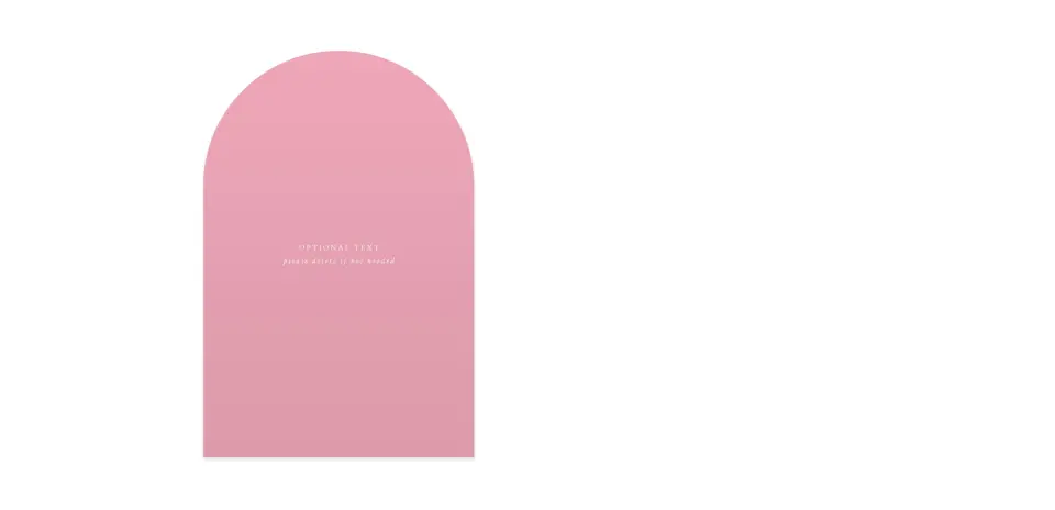 Wedding Invitation Shapes