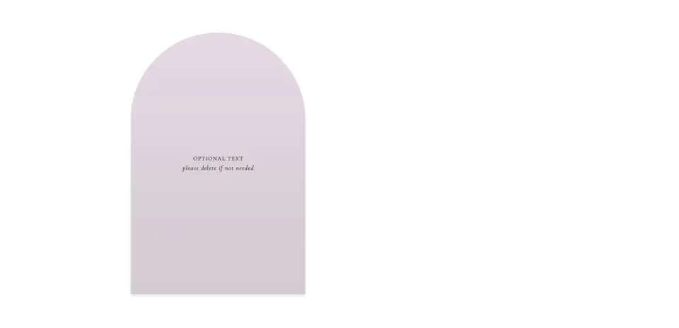 Wedding Invitation Shapes