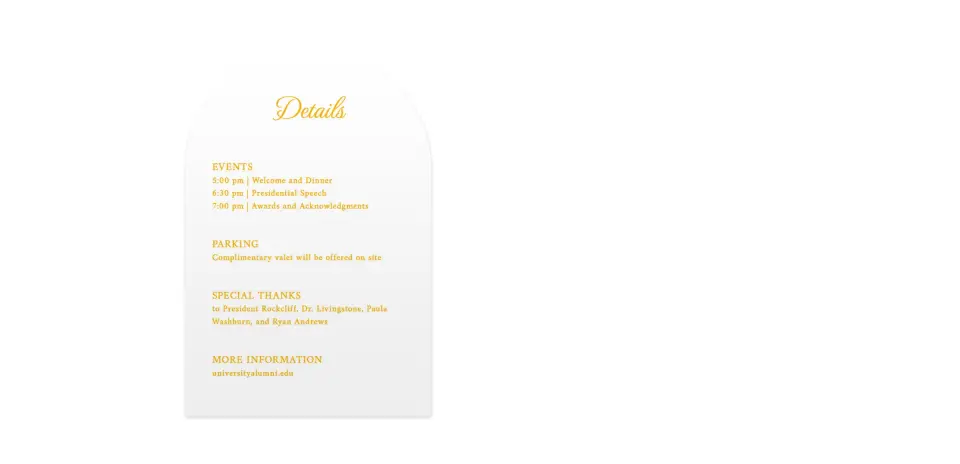 Wedding Invitation Shapes