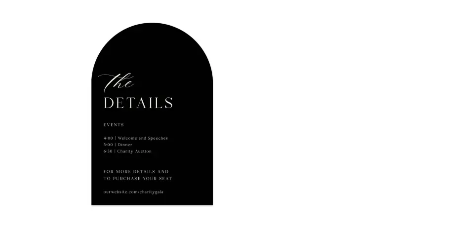 Wedding Invitation Shapes