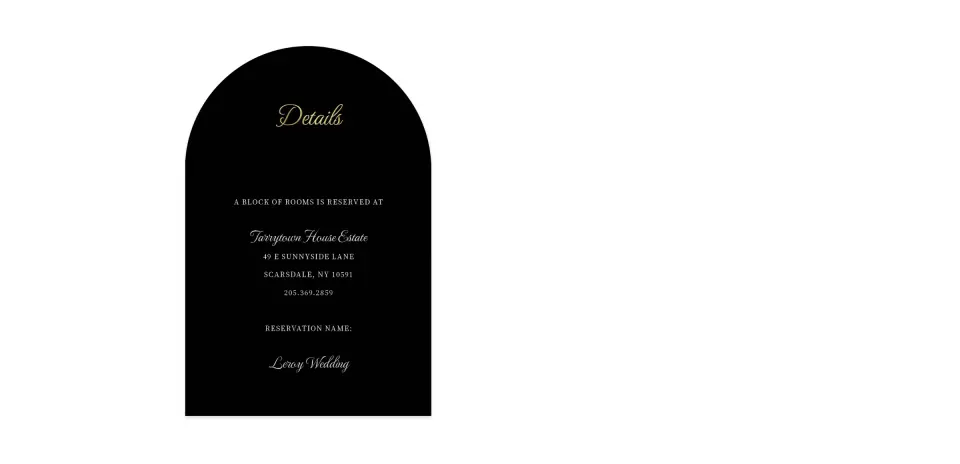 Wedding Invitation Shapes