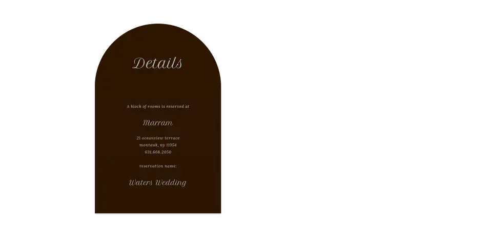 Wedding Invitation Shapes