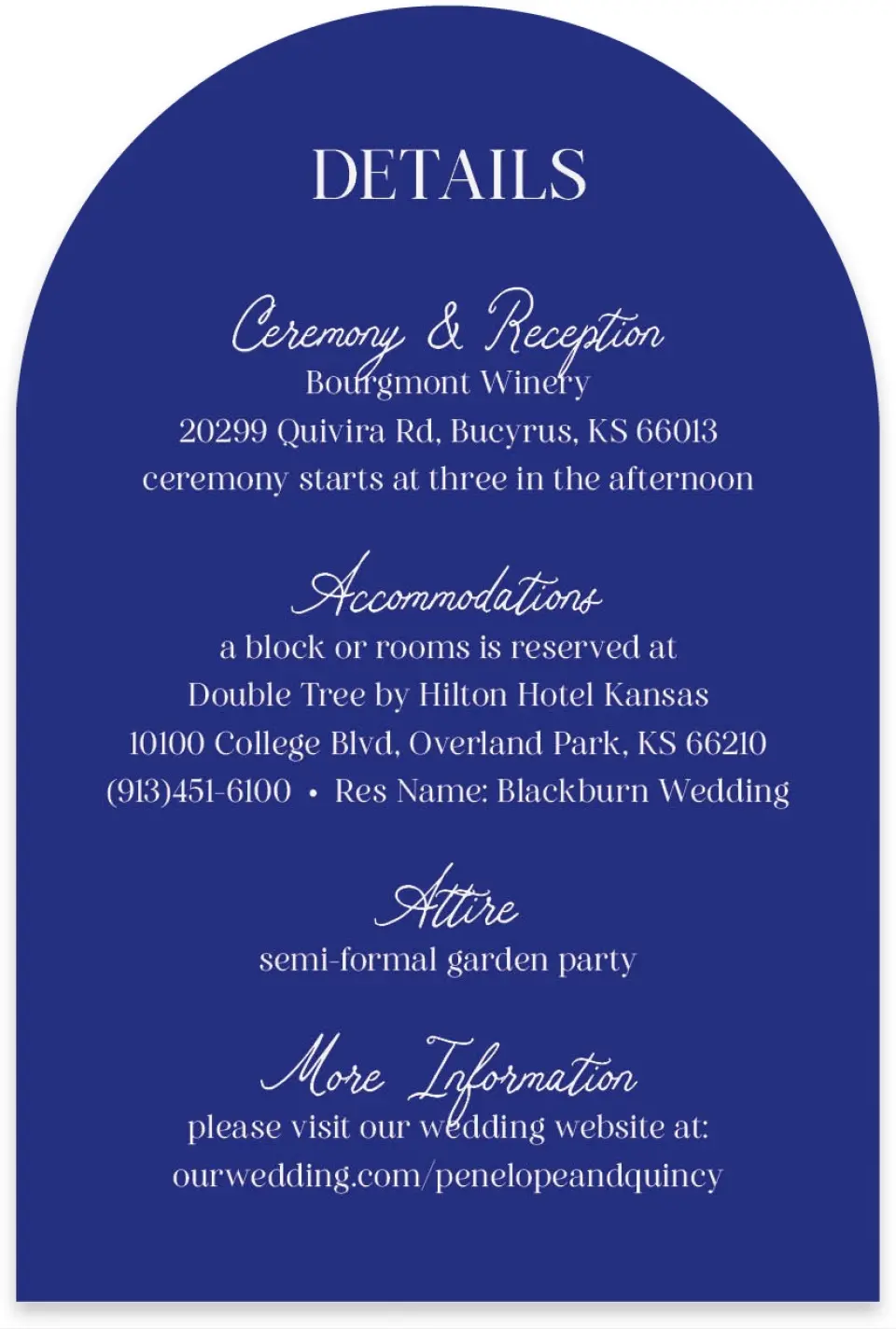 This is a 4" x 6" Wedding Invitation Enclosure Card called Storybook Garden printed in full color on Luxe Satin paper