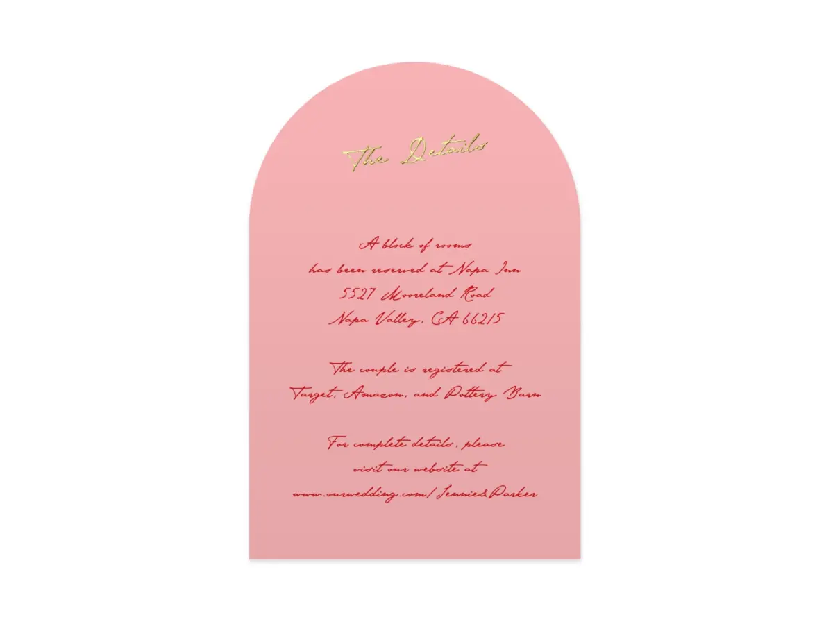 Wedding Invitation Shapes