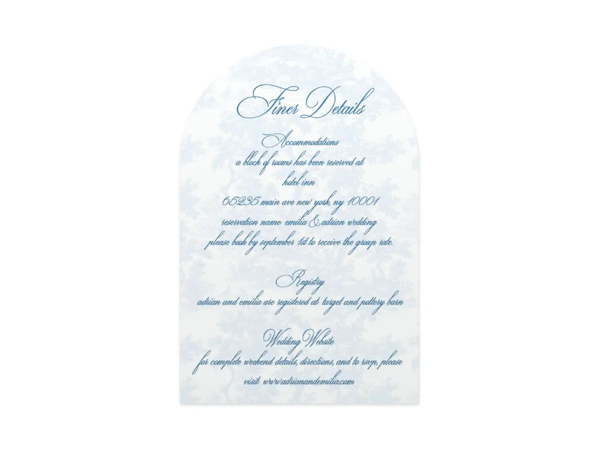 Wedding Invitation Shapes