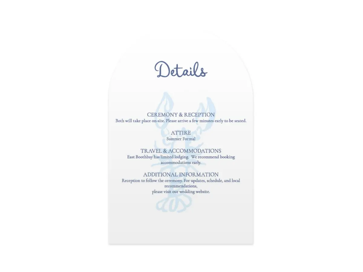 Wedding Invitation Shapes
