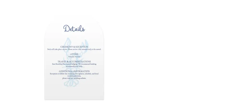 Wedding Invitation Shapes