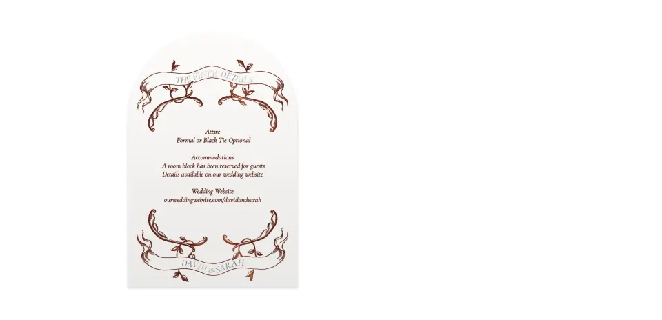 Wedding Invitation Shapes