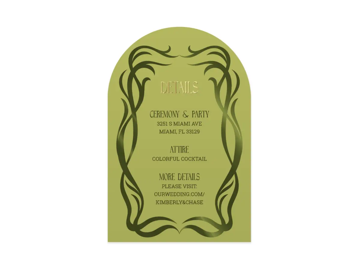 Wedding Invitation Shapes