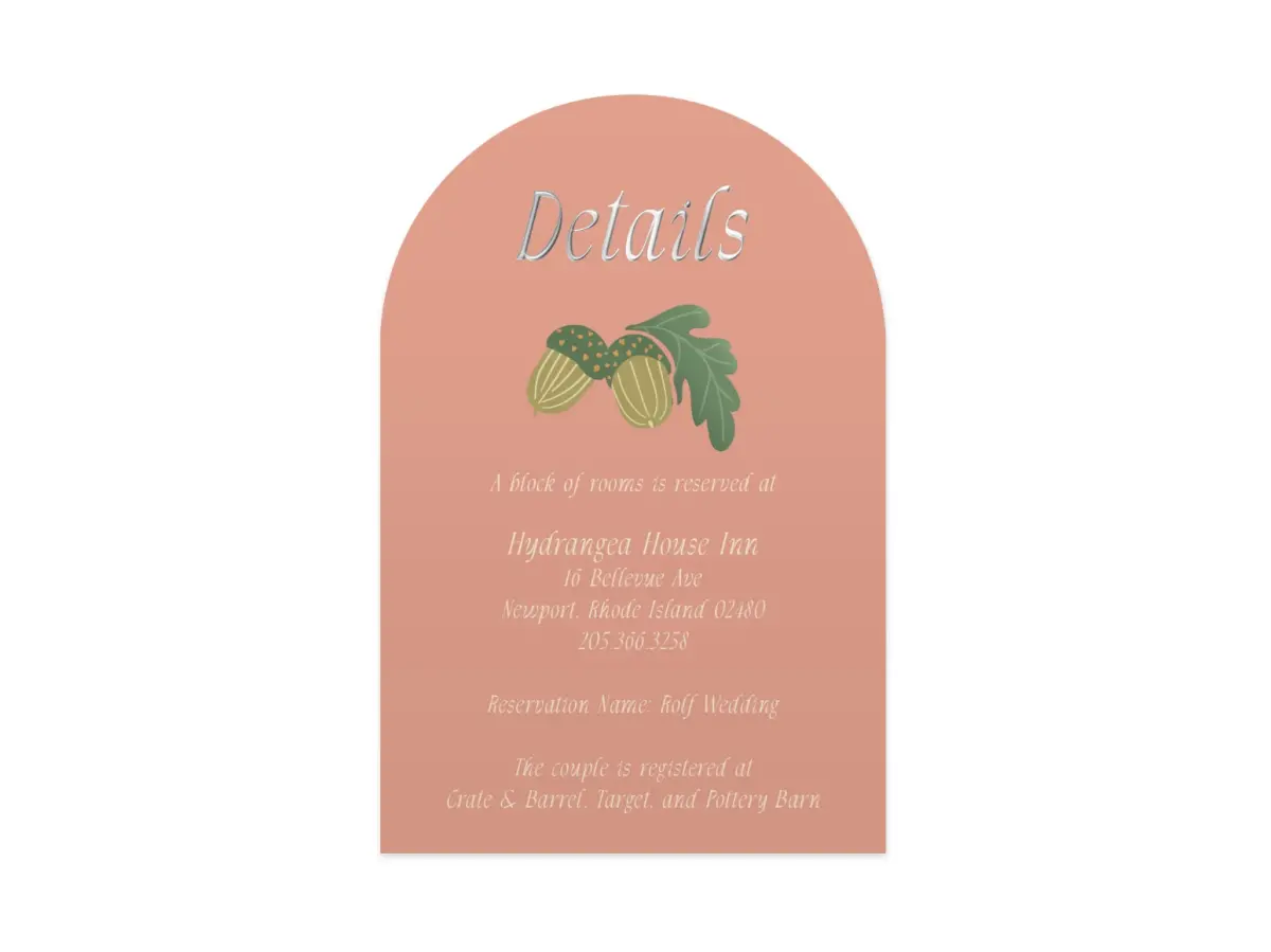 Wedding Invitation Shapes