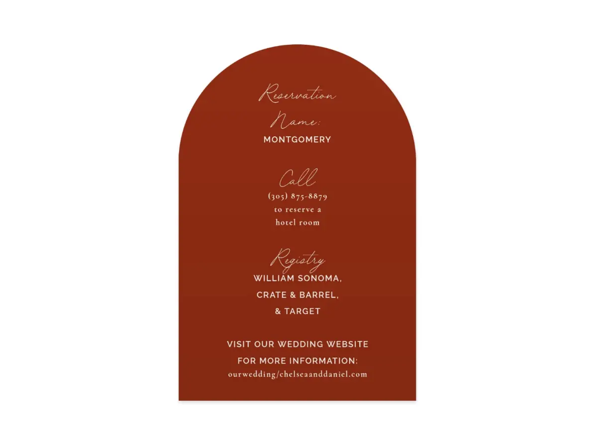 Wedding Invitation Shapes