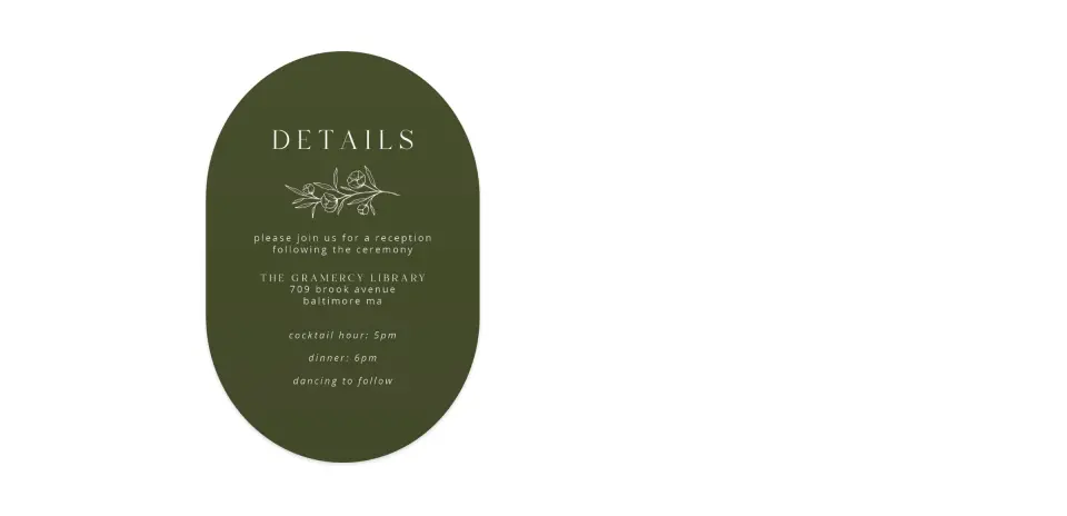 Wedding Invitation Shapes