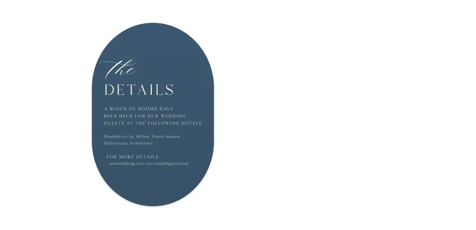 Wedding Invitation Shapes