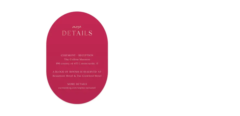 Wedding Invitation Shapes