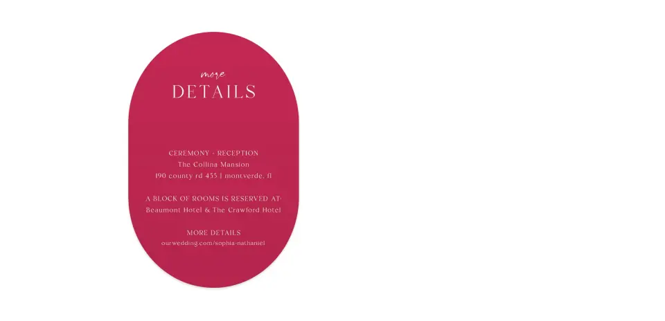 Wedding Invitation Shapes