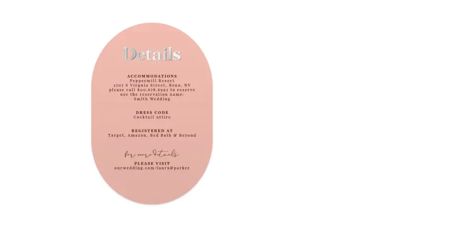 Wedding Invitation Shapes