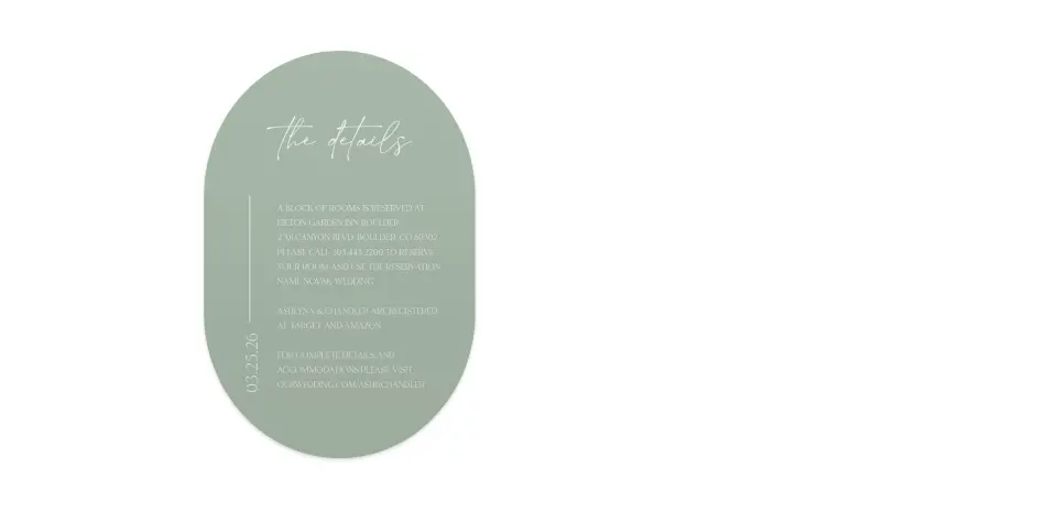 Wedding Invitation Shapes