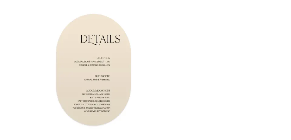 Wedding Invitation Shapes