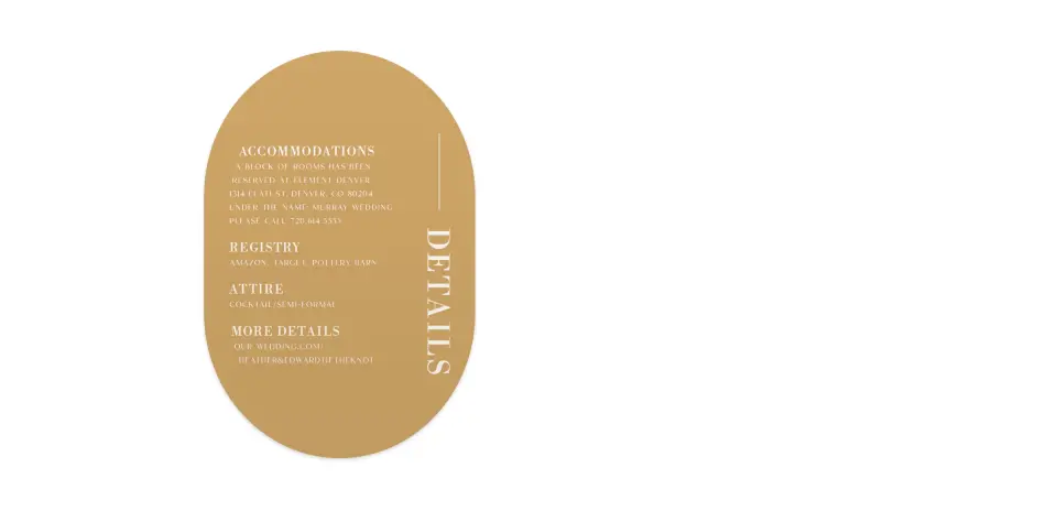 Wedding Invitation Shapes