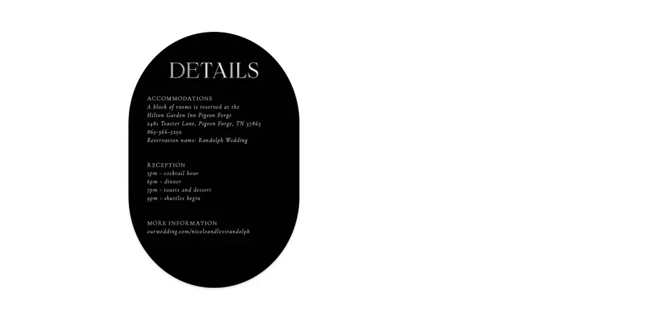 Wedding Invitation Shapes