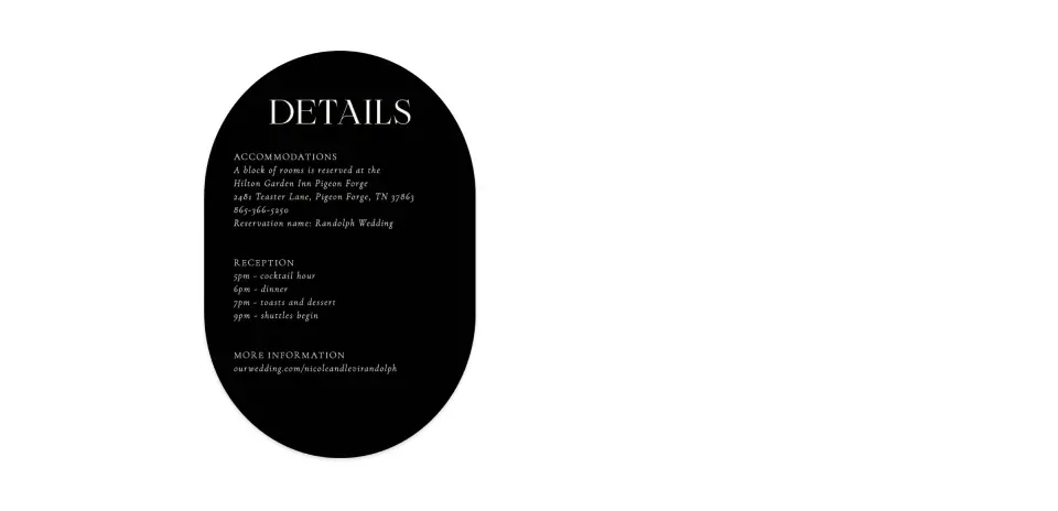 Wedding Invitation Shapes