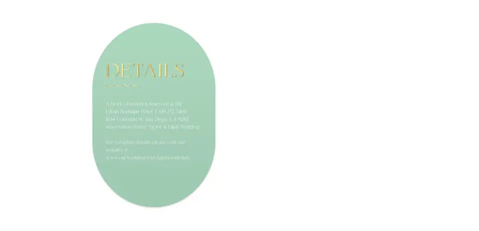 Wedding Invitation Shapes