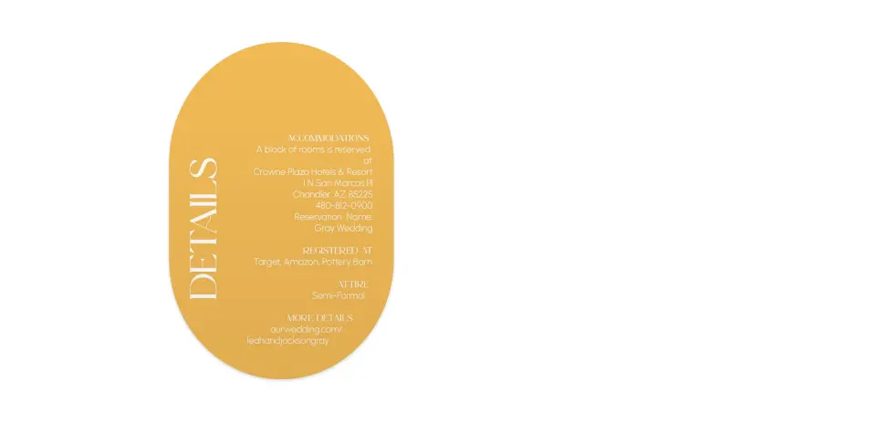 Wedding Invitation Shapes
