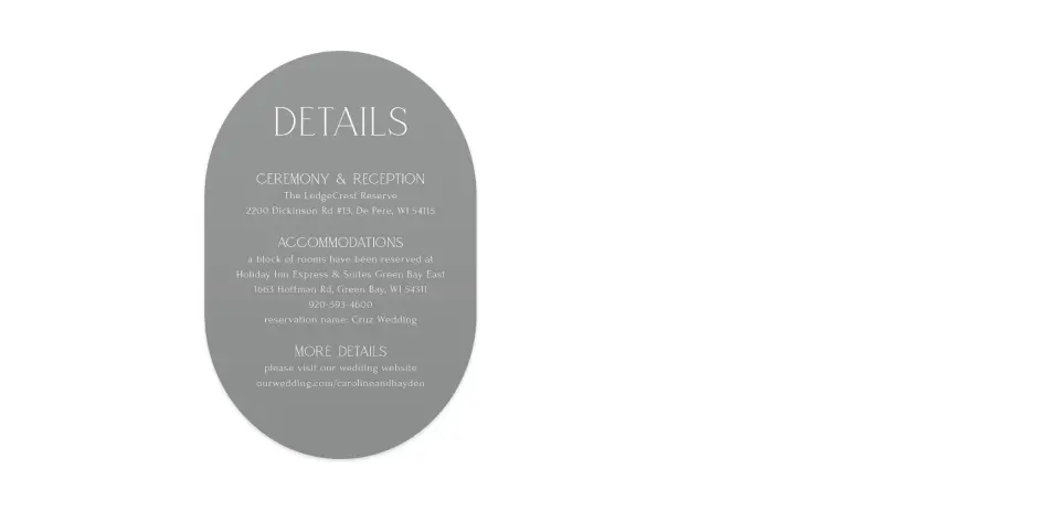 Wedding Invitation Shapes