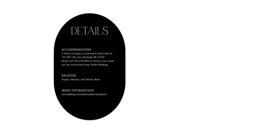 Wedding Invitation Shapes