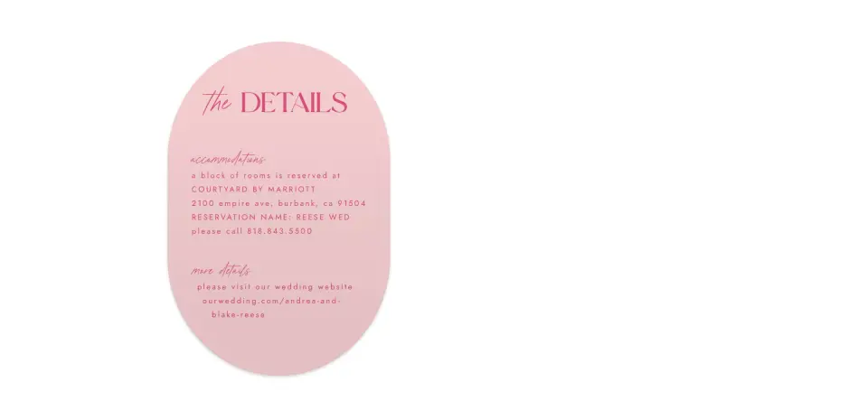 Wedding Invitation Shapes