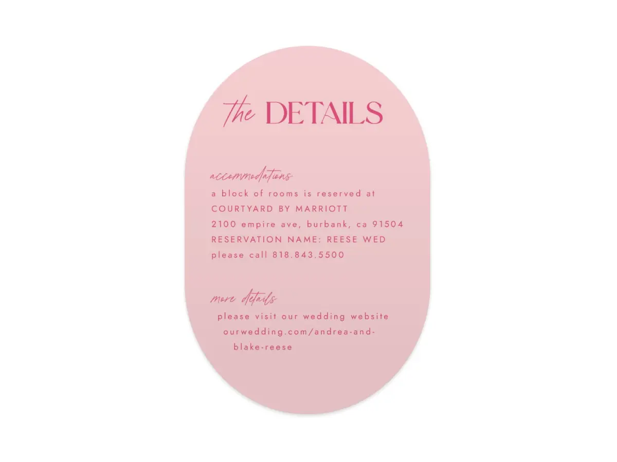 Wedding Invitation Shapes