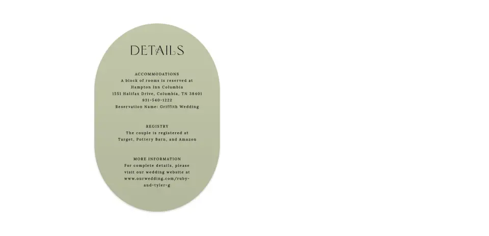 Wedding Invitation Shapes