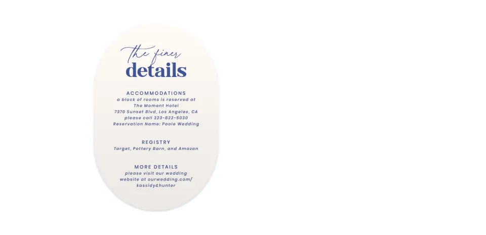 Wedding Invitation Shapes