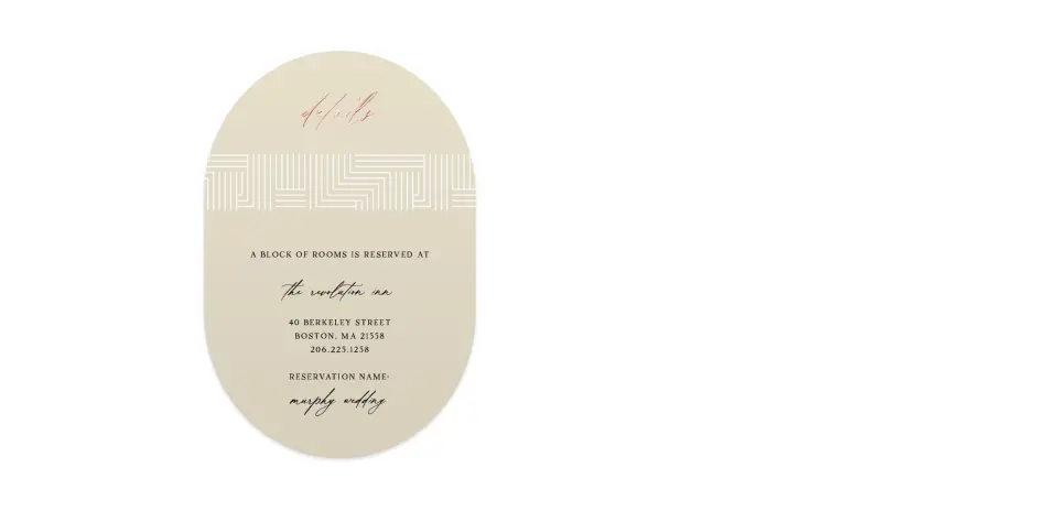 Wedding Invitation Shapes