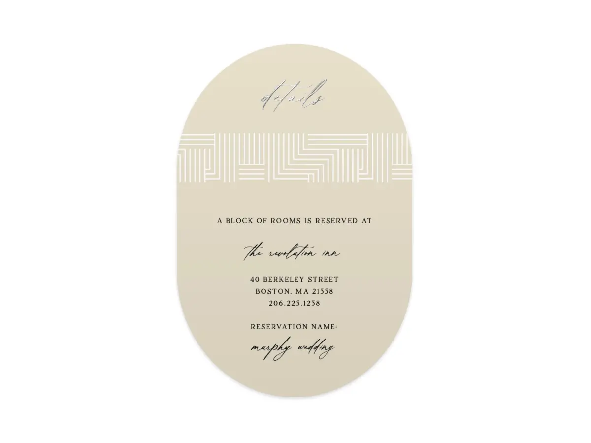 Wedding Invitation Shapes