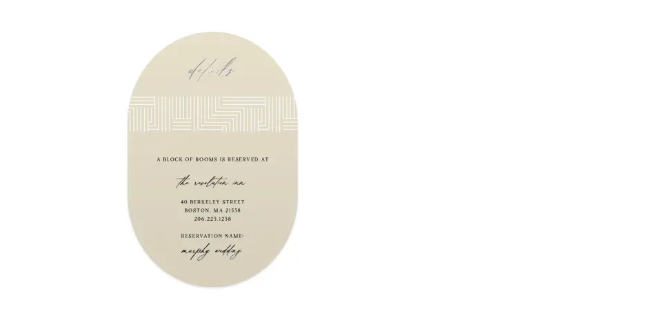Wedding Invitation Shapes