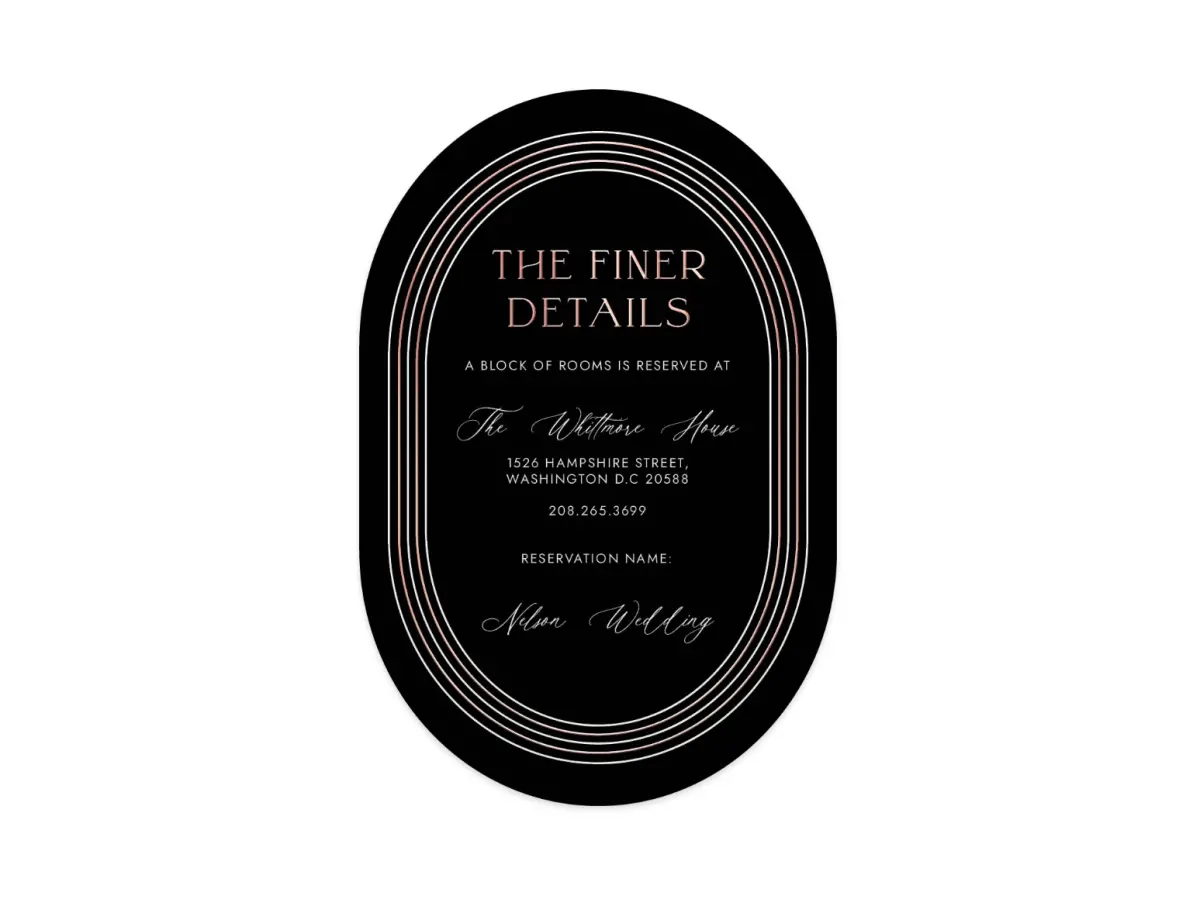 Wedding Invitation Shapes