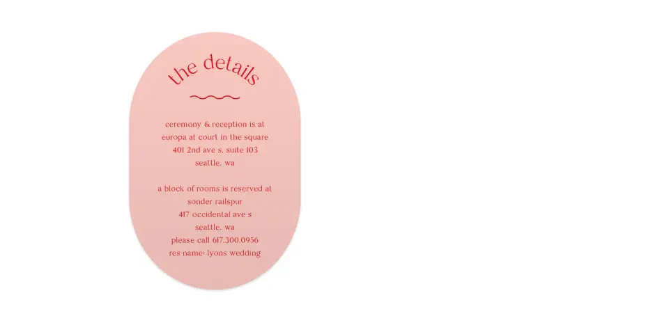 Wedding Invitation Shapes