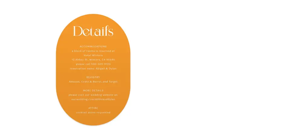 Wedding Invitation Shapes