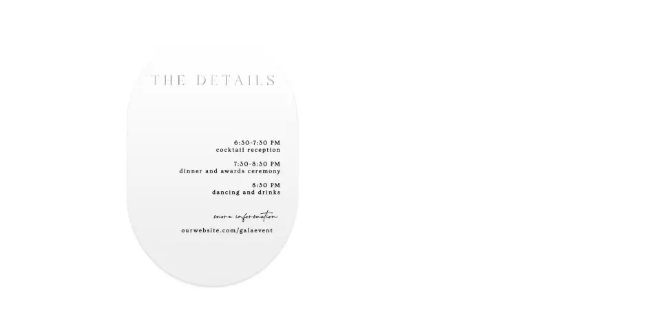 Wedding Invitation Shapes
