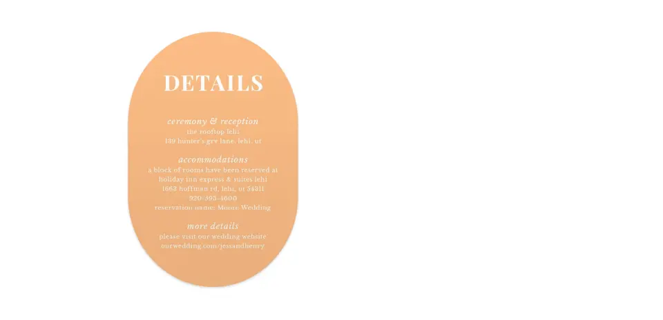 Wedding Invitation Shapes