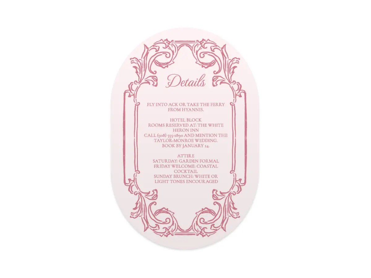 Wedding Invitation Shapes