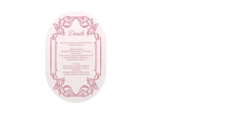 Wedding Invitation Shapes