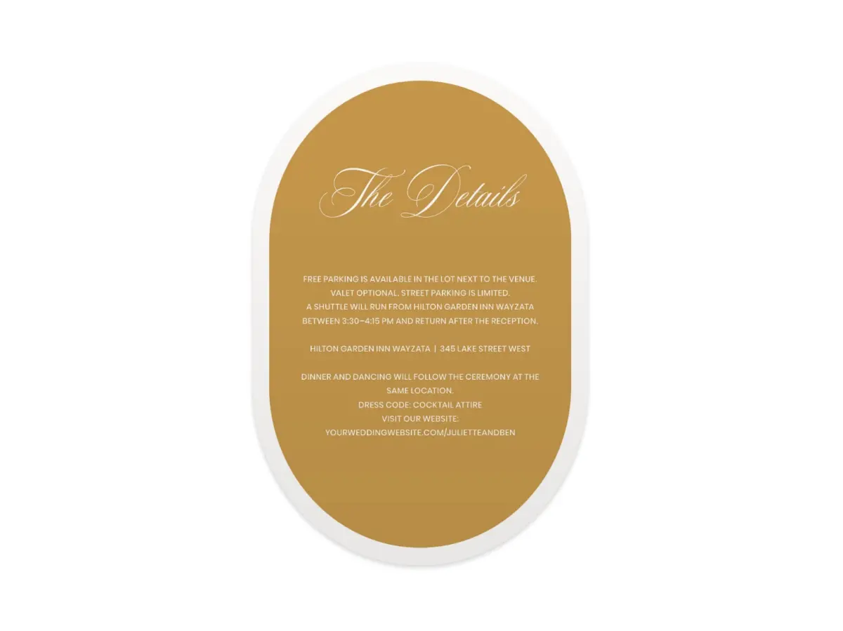 Wedding Invitation Shapes