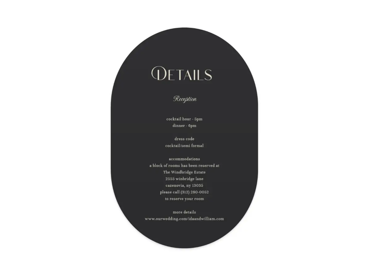 Wedding Invitation Shapes