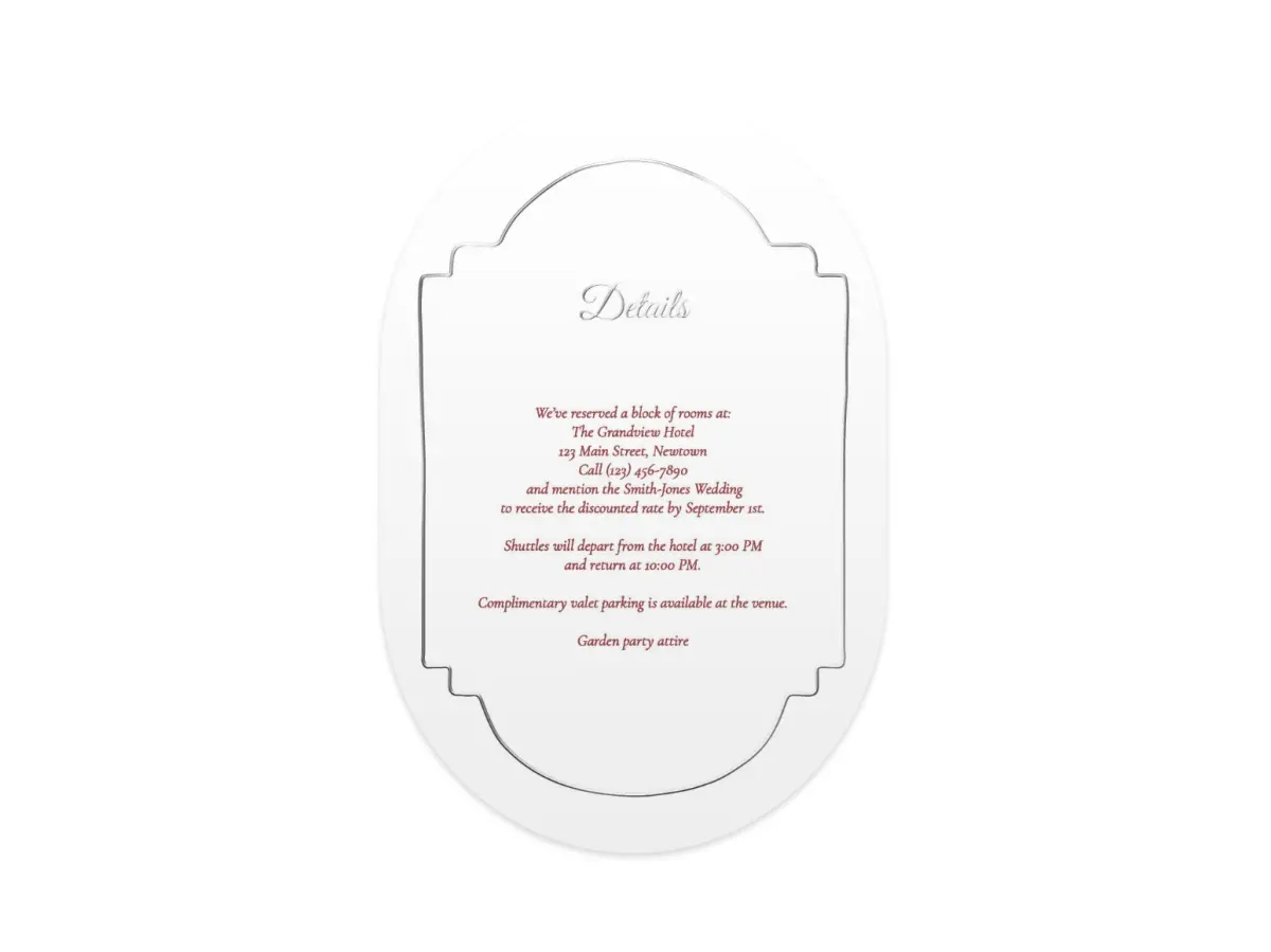 Wedding Invitation Shapes