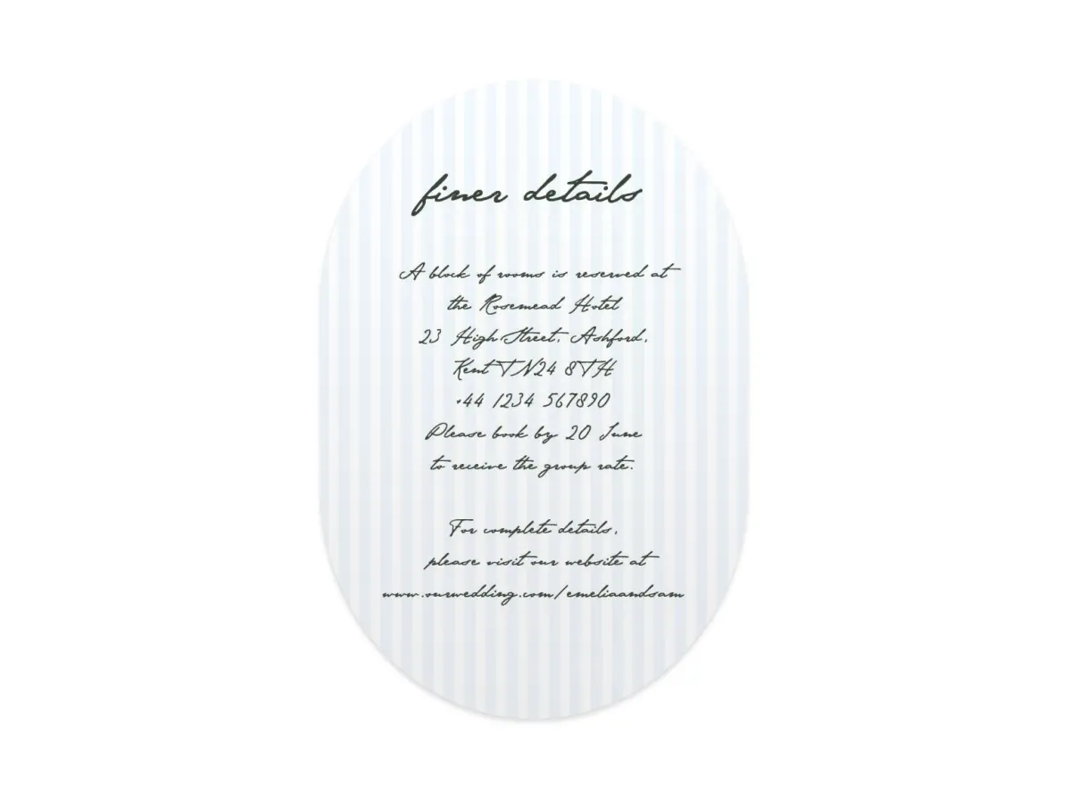 Wedding Invitation Shapes